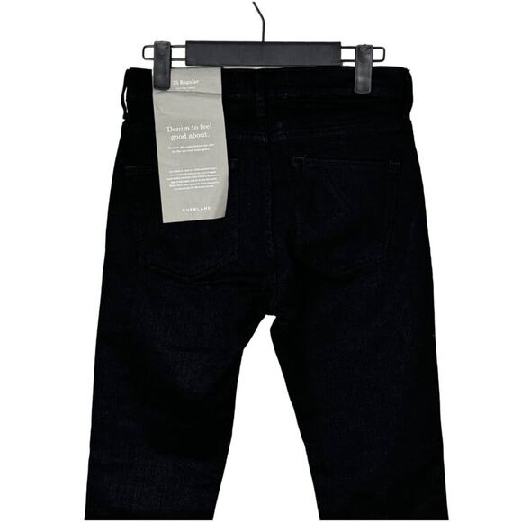 NWT Everlane The Mid-Rise Skinny Jean Black Size 25 - Picture 16 of 16